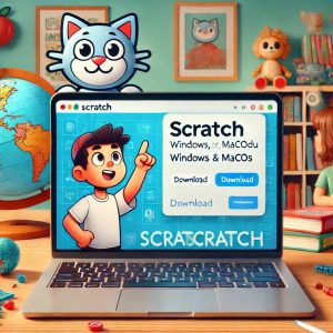آموزش گام‌به‌گام دانلود اسکرچ برای ویندوز، مک و اندروید؛ یاد بگیرید چگونه Scratch را از سایت رسمی نصب کرده و بدون اینترنت استفاده کنید.