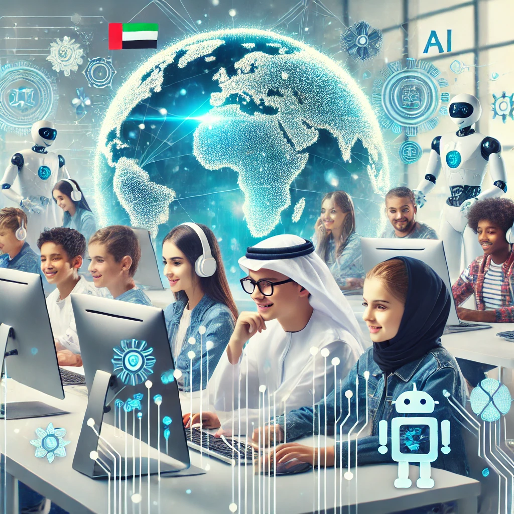 بررسی تجربه کشورهای پیشرفته در آموزش AI به نسل جوان (امارات، آمریکا، انگلستان)