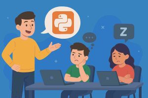 آموزش پایتون به کودکان بی‌علاقه