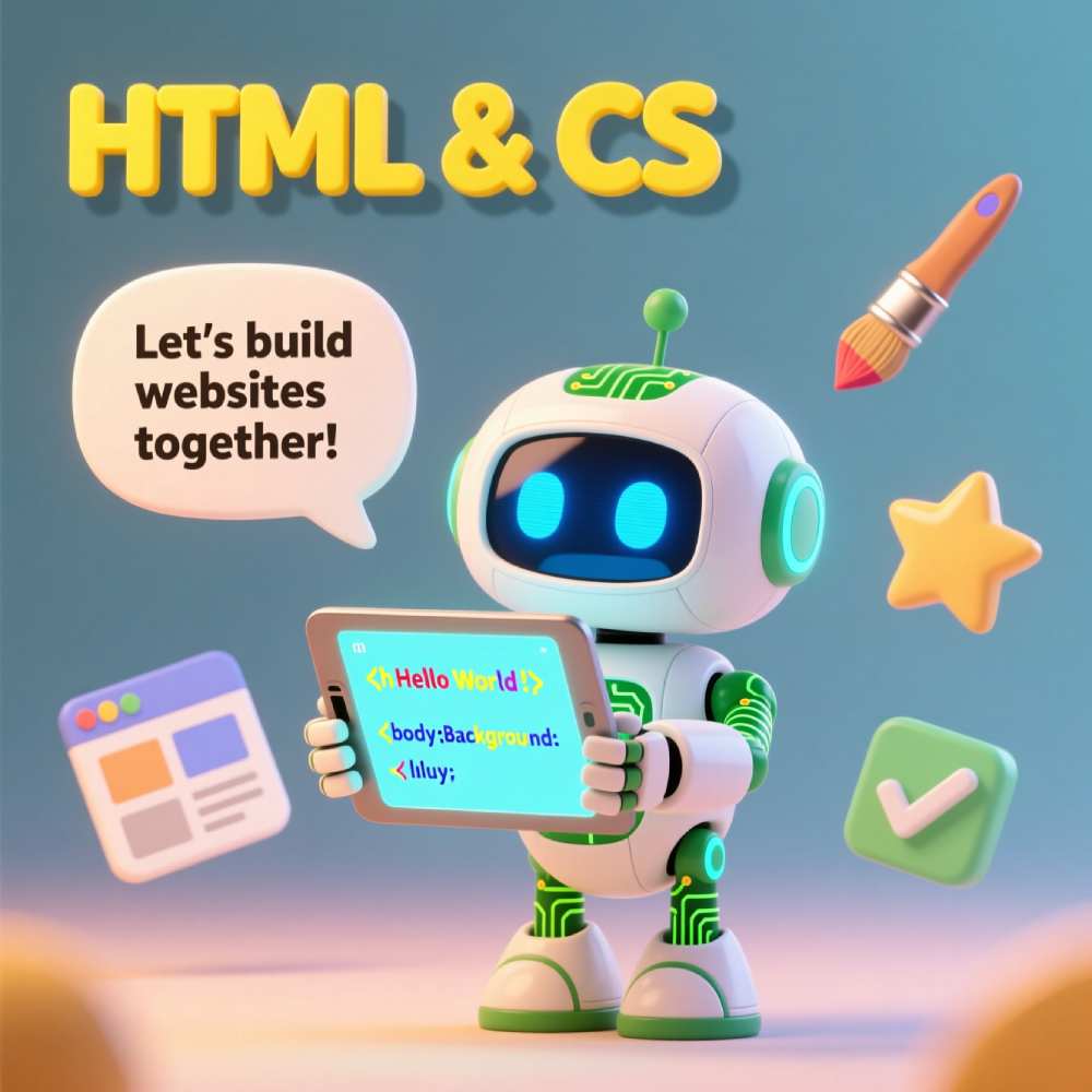 معرفی ساده HTML و CSS برای بچه‌ها