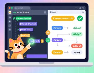 آموزش ساخت آزمون تعاملی در اسکرچ